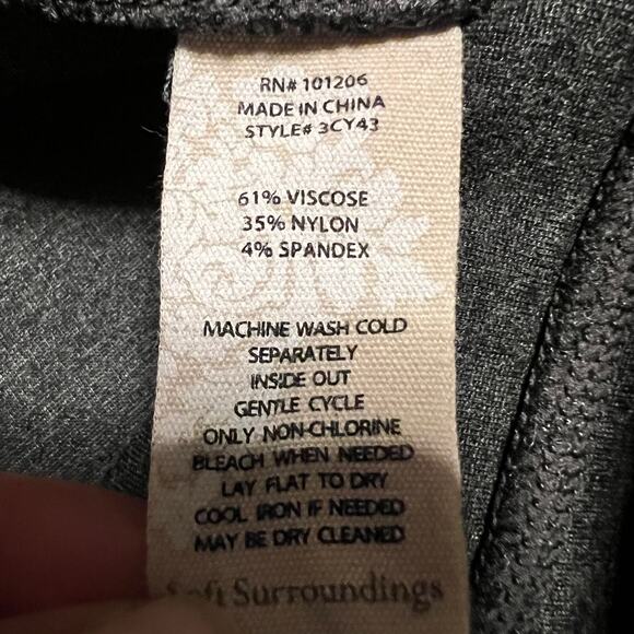 Soft Surroundings Pants Leggings Womens XL Petite Super Tech Super Slim Pocket - Picture 6 of 10